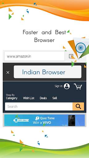 Indian Browser  -  Fast National Browser screenshot 4