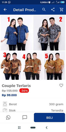 Istana Batik - Distributor Batik Pekalongan screenshot 1