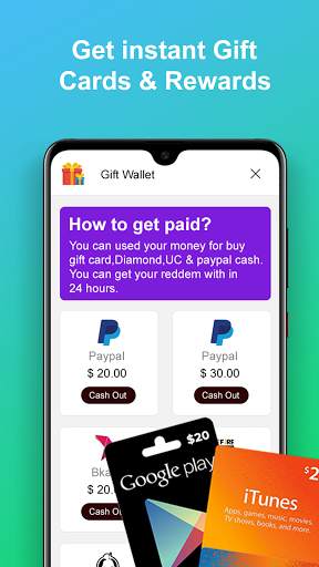 Gifto - Get Free Diamonds, UC, Gift Cards & Cash screenshot 3