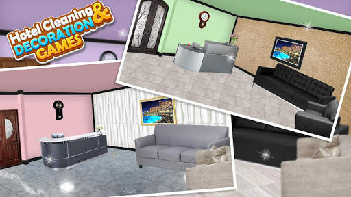 Hotel Cleaning & Decorating Game screenshot 3