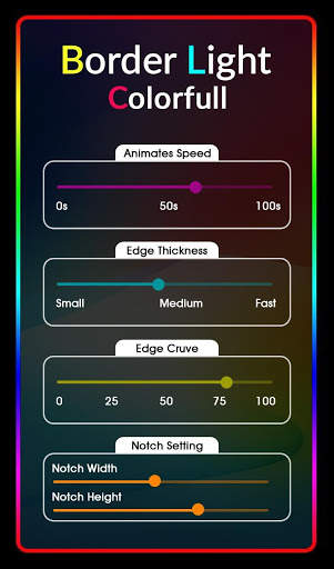 Border Light Wallpaper - Full Screen 2020 screenshot 5