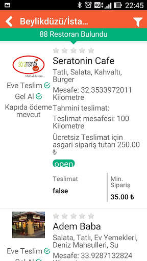 Restorandan İste Mobil Uyg. screenshot 3