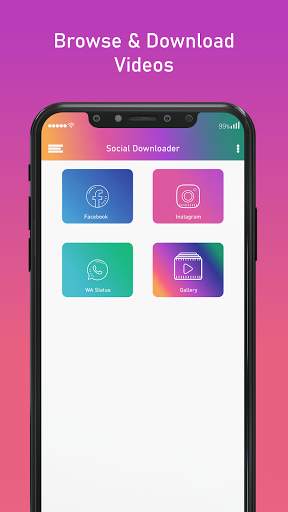 Vid Video Downloader screenshot 1