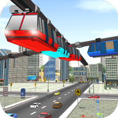 Sky Train Drive: Modern Simulator 🚄 🚆 icon
