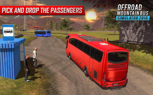 Offroad Tracks Bus Racing: Driving games screenshot 5