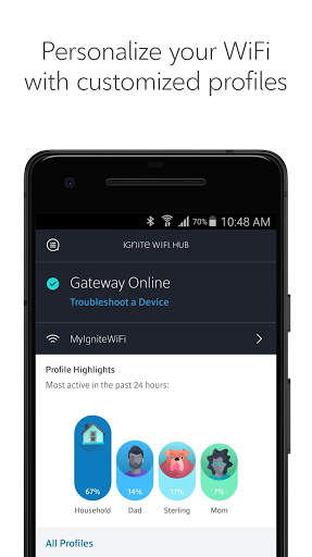 Rogers Ignite WiFi Hub screenshot 2