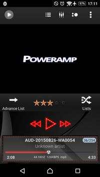 Poweramp Skin Red Dots screenshot 10