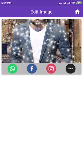 Man Casual Suit Photo Editor screenshot 5