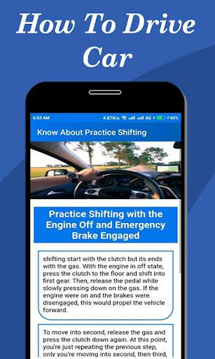 How To Drive Car screenshot 2