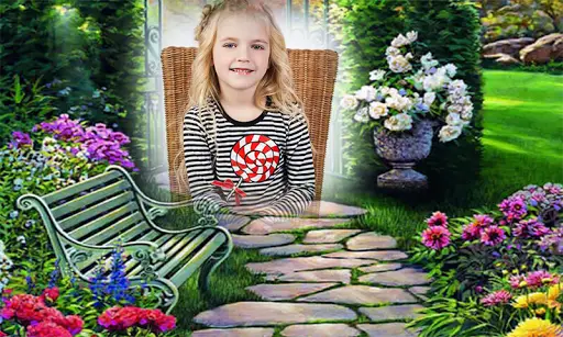 Beautiful Photo Frame Garden Photo Frame app screenshot 1