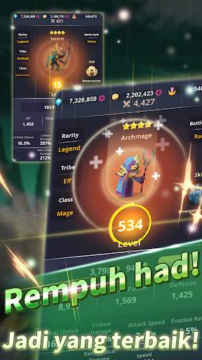Merge Raid.io - Kisah Necromancer screenshot 5