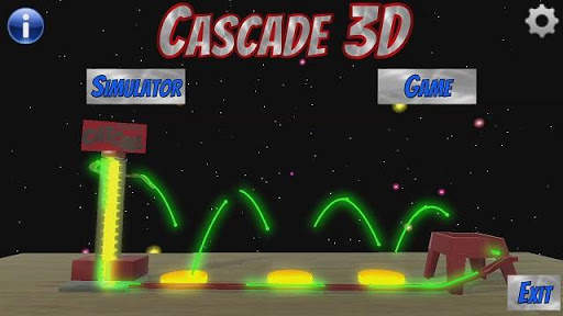 Cascade 3D Ball Elevator Game & Physics Simulator screenshot 1
