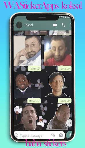 KOKSAL BABA Animated Stickers for WhatsApp screenshot 4
