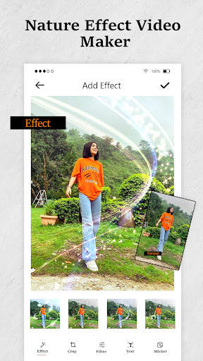 Nature Effect video maker screenshot 1
