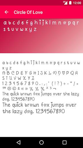 Font Romantis untuk FlipFont screenshot 4