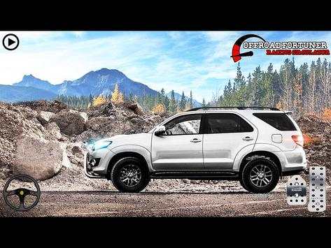 Offroad Prado Car Driver Fortuner Racing Simulator screenshot 9