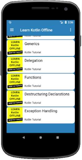 Learn Kotlin Offline screenshot 1
