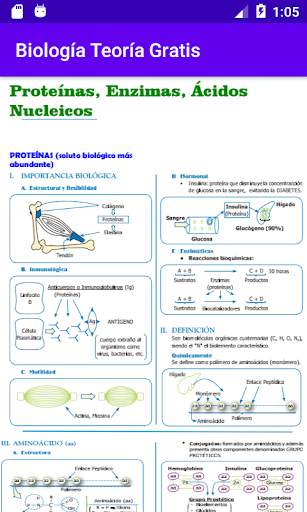 Biología Teoría Gratis скриншот 3