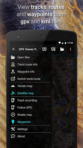 GPX Viewer PRO - Tracks, Routes & Waypoints screenshot 1