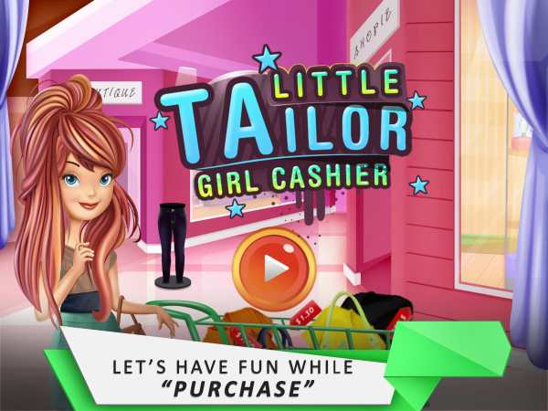 Little Tailor Girl Cashier Shop Cash Register screenshot 10