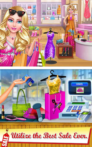 Shopping Mall Fashion Store Simulator: Girl Games screenshot 13