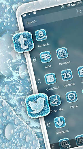 Strawberry Ice Launcher Theme screenshot 3