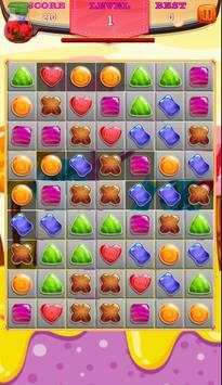 Hames Match 3 Lollipop Land Sweet Candy Combos screenshot 1