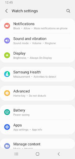 Galaxy Wearable (Samsung Gear) screenshot 5