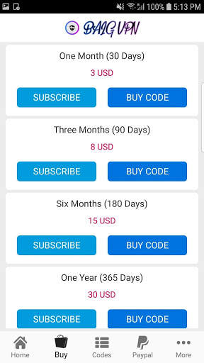 Baig VPN screenshot 2