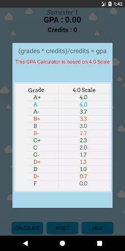 GPA Calculator screenshot 3