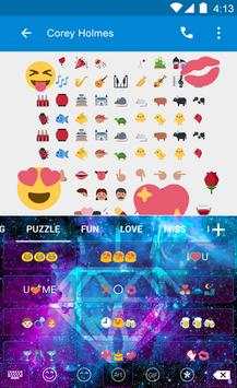 Galaxy Flash Emoji Keyboard screenshot 4