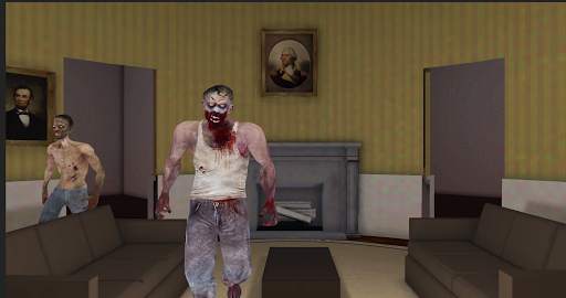 Zombie Attack Whitehouse screenshot 8