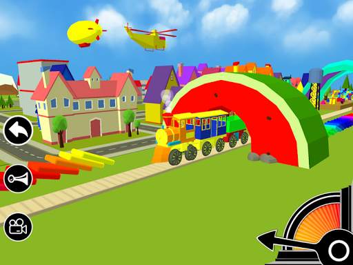 3D Fun Learning Toy Train Game For Kids & Toddlers screenshot 2