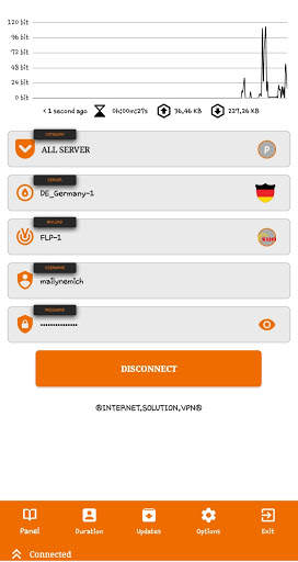 INTERNET SOLUTION VPN screenshot 2