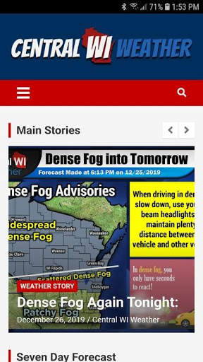 Central WI Weather screenshot 1