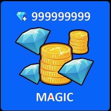 Magic Diamond Free Fire Simulator Free screenshot 1