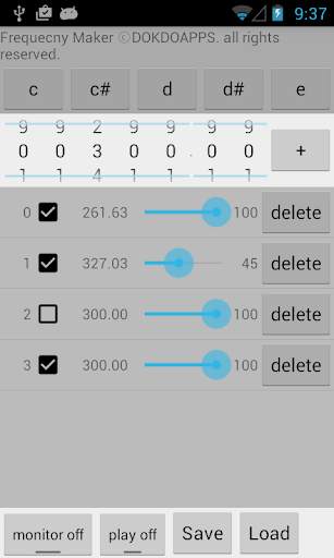 Frequency Maker screenshot 2