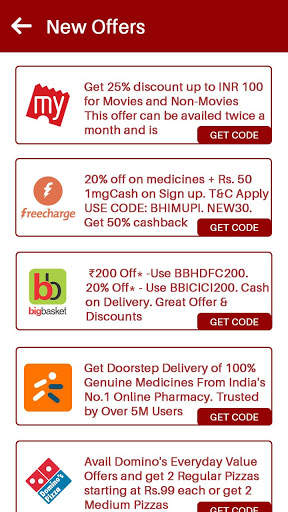 Promo Code - Coupons to , Online Shopping & Offers screenshot 5