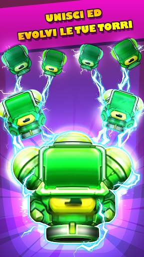 Cybershock : 2077 - TD Idle & Merge - Age of Cyber screenshot 3