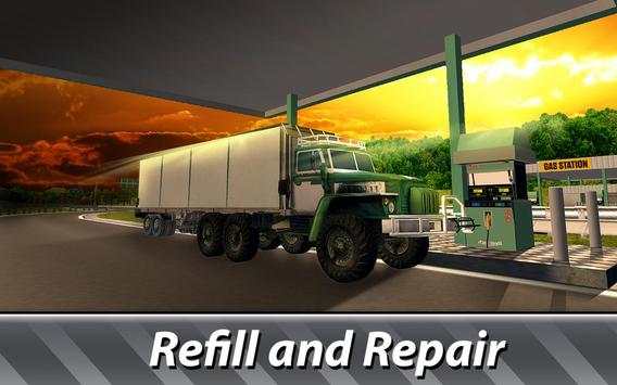 18 Wheeler Cargo Truck Driving screenshot 4