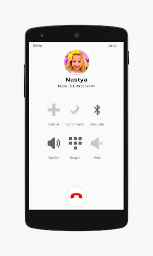 Nastya Video Call - Chat Simulator screenshot 5