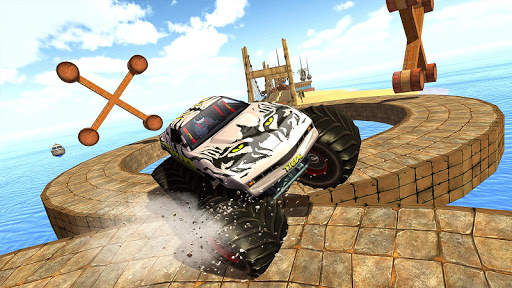 Crazy Monster Truck Stunts 3D: Stunt Racing Games screenshot 4