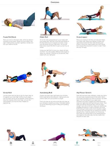 Foam Roller Exercises screenshot 10