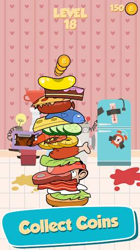 Mr Bean - Sandwich Stack 2 تصوير الشاشة