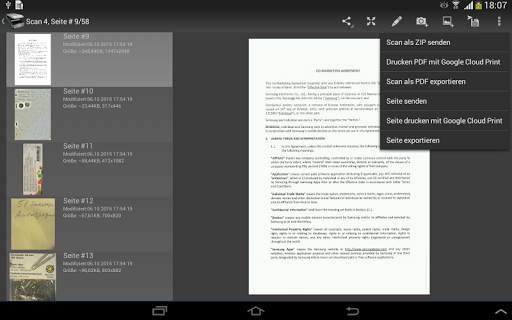 Jet Scanner Lite. Scan to PDF screenshot 23