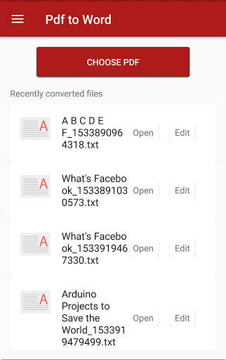 Pdf Text Editor:Edit Pdf words,convert Pdf to text screenshot 8