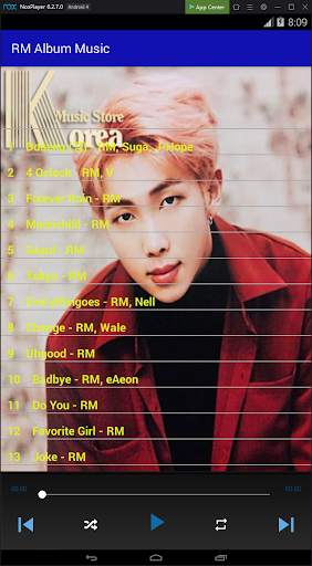 RM Album Music screenshot 2
