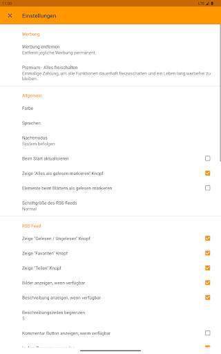 Offline RSS Reader screenshot 8