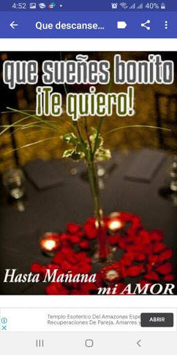 Buenos días, buenas noches amor 5 تصوير الشاشة