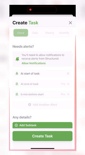 Structured To-Do Daily Planner screenshot 2